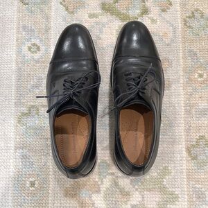 Johnston & Murphy Black Leather Men's Shoes